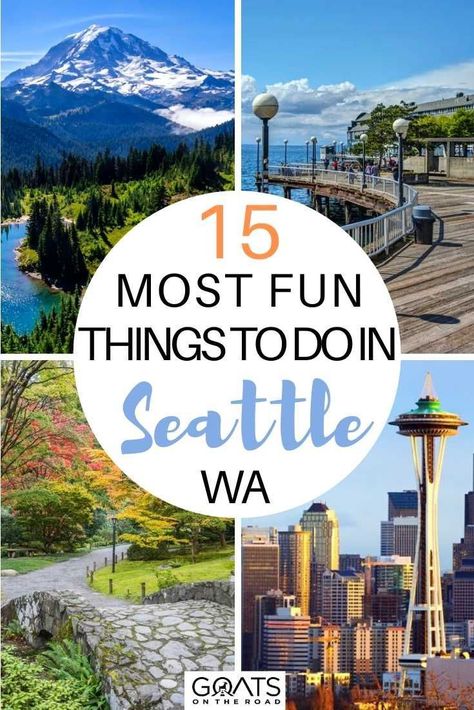 Must See In Seattle Washington, Seattle Bucket List Things To Do, Top Things To Do In Seattle Wa, Must Do Things In Seattle, Places To Go In Seattle Wa, Things To See In Seattle, Washington Vacation Ideas, West Seattle Things To Do, Trip To Seattle Washington