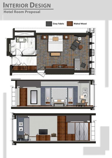 HOTEL ROOM CONCEPT DESIGN on Behance Hotel Room Furniture Layout, Hotel Suite Design Interiors, Hotel Room Layout Design, Hotel Room Floor Plan Layout, Studio Room Layout, Hotel Room Dimensions, Hotel Room Layout Plan, Budget Hotel Room Design, Hotel Suite Room Design