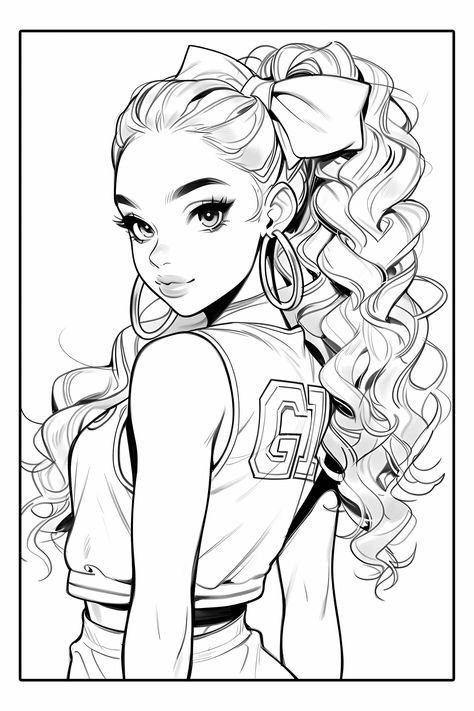 Aesthetic Coloring Pages, People Coloring Pages, Manga Coloring Book, Color Drawing Art, Ascii Art, Adult Coloring Designs, Coloring Pages For Girls, Cartoon Coloring Pages, Cool Coloring Pages