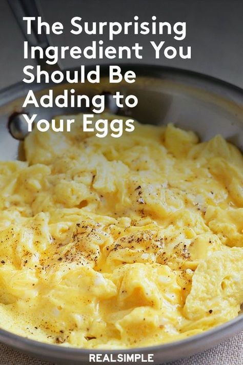 How To Make Eggs Taste Better, Weird Breakfast Ideas, The Best Scrambled Eggs, Easy Scrambled Eggs, Perfect Scrambled Eggs, Best Scrambled Eggs, Best Egg Recipes, Scrambled Eggs With Cheese, Egg Benedict