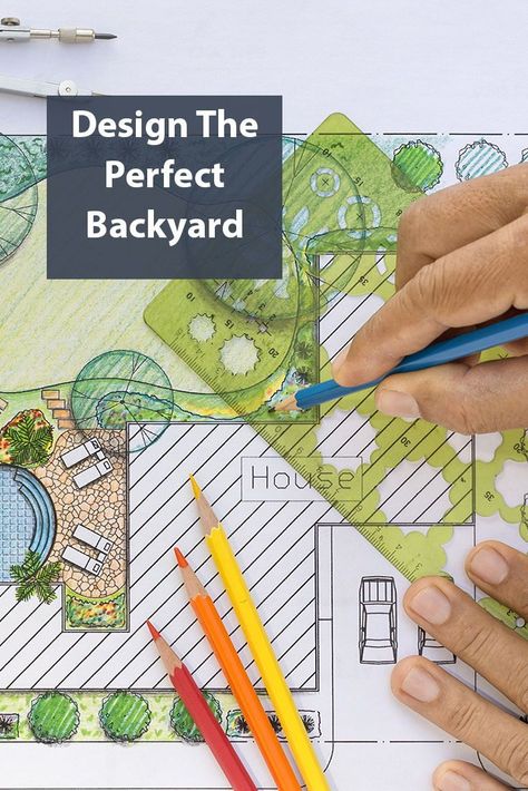 Backyard Design Plans, Large Backyard Landscaping, Backyard Design Ideas Budget, Backyard Layout, Family Backyard, Backyard Design Ideas, Backyard Plan, Modern Backyard Landscaping, Backyard Landscaping Plans