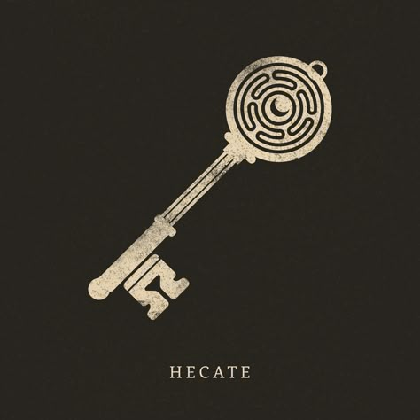 Triple Goddess Aesthetic, Hecate Symbol Tattoo, Hecate Torch, Wheel Of Hecate, Hecate Quotes, Hecate Correspondence, Hecate Artwork, Hecate Tattoo Symbols, Hecate Goddess Costume