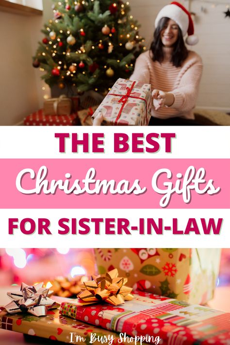 Shop gifts for your sister-in-law for Christmas with the help of this gift guide! Whether you want to get closer to her or make a good impression, this gift guide will not disappoint. Brother And Sister In Law Christmas Gift, Christmas Present For Sister In Law, Gift Idea For Sister In Law, Best Gifts For Sister In Law, Gifts For In Laws Christmas, Sister In Law Christmas Gifts, Sister In Law Gifts Christmas, Christmas Gift For Sister In Law, Gifts For Sister In Law Christmas