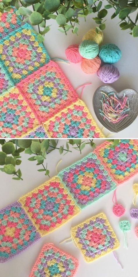 Crochet Granny Square - Free Patterns and Ideas | Crochetpedia Sailor Moon Granny Square, Granny Square Crochet Patterns, Granny Square Crochet Patterns Free, Pola Amigurumi, Easy Crochet Blanket, Pola Gelang, Crochet Stitches For Beginners, Crochet Granny Square, Crochet Square Patterns