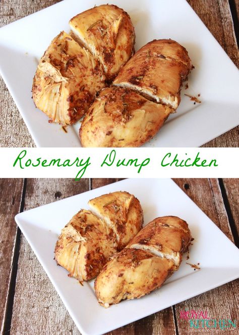 This Rosemary Dump Chicken is perfect for freeze meals and dump right into the crock-pot! Dump Chicken Recipes, Freeze Meals, Dump Chicken, Crockpot Dump Recipes, Chicken Freezer Meals, Oven Chicken Recipes, Chicken Kitchen, Easy Freezer Meals, Chicken Crockpot