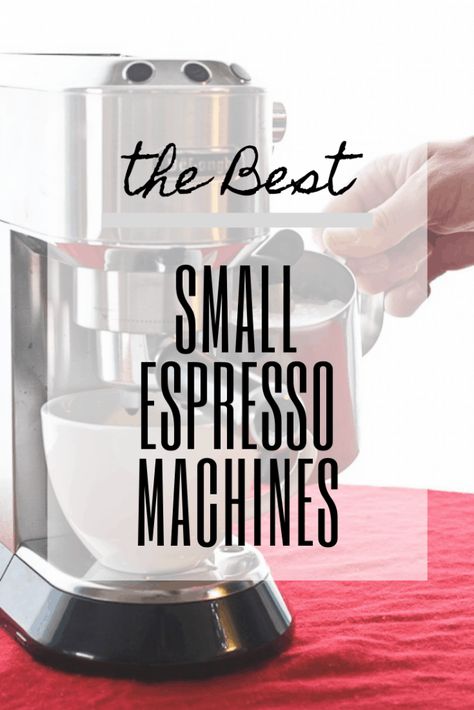 Skip the coffee shop and be your own barista! Check out our picks for the best small espresso makers that will fit perfectly in a tiny kitchen. Small Espresso Machine, Barista Machine, Nespresso Lattissima, Coffee Knock Box, Espresso At Home, Night Recipes, Date Night Recipes, Mr Coffee, Coffee Tamper