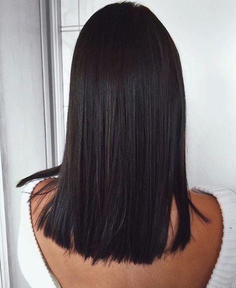 Balayage Straight Hair, Balayage Straight, Straight Hairstyles Medium, Brazilian Straight Human Hair, Short Straight Hair, Haircuts Straight Hair, Brown Hair With Highlights, Long Black Hair, Long Straight Hair