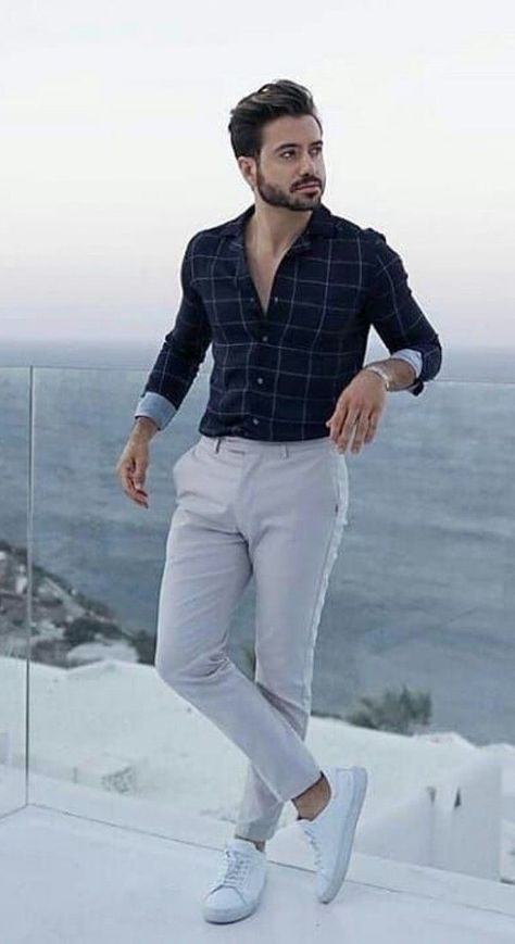 Mens Smart Casual Outfits, Mens Business Casual Outfits, Shirt Outfit Men, Formal Men Outfit, Mens Fashion Blazer, Mens Casual Outfits Summer, Men Fashion Casual Shirts, Formal Mens Fashion, Stylish Men Casual