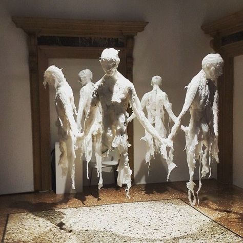 moon knight aesthetic, marc spector aesthetic ♡ Art Gallery Sculpture, Nevertheless Sculpture, Khalil Chishtee, Emotional Sculpture, Surreal Sculpture, Conceptual Sculpture, Bel Art, Unique Sculptures, Figurative Sculpture