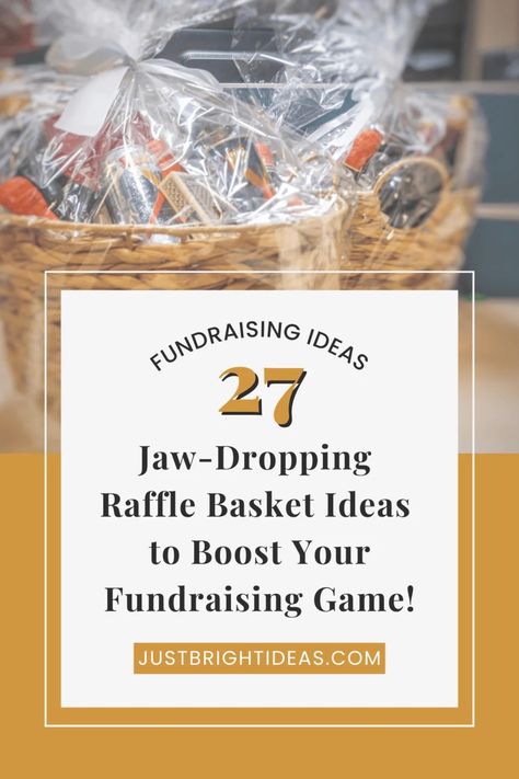 Boost Your Fundraising Game with These 27 Jaw-Dropping Raffle Basket Ideas! Spa Raffle Basket Ideas Fundraising, Family Pizza Night Gift Basket, Fun Auction Baskets, Unique Gift Baskets For Raffle, New Years Raffle Basket Ideas, Bucket Raffle Ideas, Large Raffle Items, Gift Baskets For Raffle Ideas, School Fundraiser Gift Basket Ideas