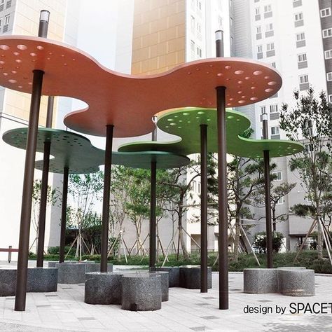 Public Space Design Concept, Urban Spaces Design, Bio Design, Plaza Design, Urban Landscape Design, Public Space Design, Landscape Design Plans, Landscape Architecture Design, Urban Furniture