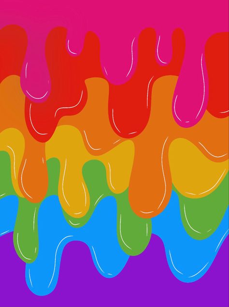 Rainbow Drip Art, How To Draw Drips, Drip Art Drawing, Paint Dripping Art, Rainbow Iphone Wallpaper, Drip Background, Drip Drawing, Paint Drip Design, Dripping Paint Art