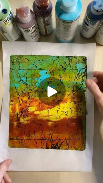 Vikki Reed on Instagram: "Gelli Plate Printing Trees with Pattern Paper and a DIY Tyvek Stencil - Part 1, I made a second print which will be featured in a second video!  I’m trying to honor the requests to slow things down…#gelliplateprinting #gelliplate #gelplate #gelplateprinting #vikkireedart #artheals #trees #azartist #phoenixartist #collagepaper #tyvekstencil" Gelli Printing Art Lesson, Gelli Plate Printing Christmas, Gel Plate Printing Tutorials, Geli Plate Printing, Gelli Plate Cards, Gelli Printing Tutorials, Gel Prints, Gelli Plate Techniques, Gelli Printing Art