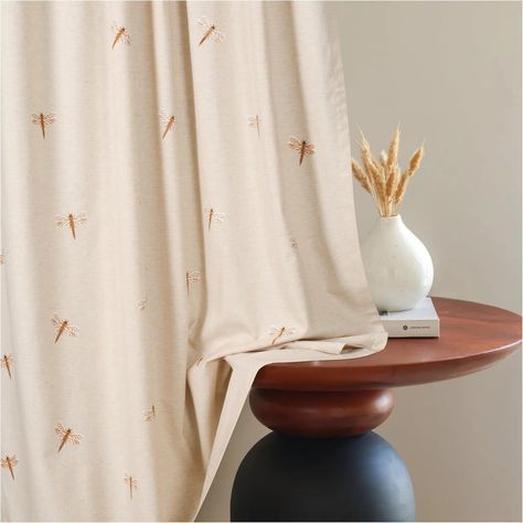 Amazon.com: Bedding Craft,Linen Curtain,Natural Curtains,Flax Linen Curtains,Tab Top Curtains,Curtains,Farmhouse Curtain, Linen Drapes,72" Long Curtains,Taupe Linen Curtain,Window Curtains 50x72 Set of 2 : Home & Kitchen Magnolia Curtains Joanna Gaines, Kids Room Window Treatments, Cottagecore Curtains Living Room, Small Window Curtain Ideas, Earthy Baby Nursery, Whimsical Curtains, French Country Kitchen Curtains, Modern Toddler Room, Kids Bedroom Curtains