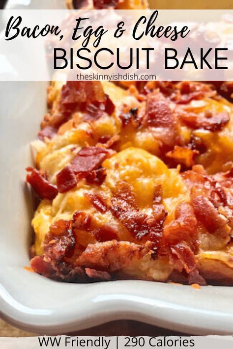 Biscuits Bacon Eggs Breakfast Bake, Easy Breakfast To Freeze, Bacon Egg And Cheese Bubble Up Bake, Egg Casserole Recipes Biscuit, Egg Bake With Grands Biscuits, Breakfast Casserole With Biscuits Eggs, Breakfast Casseroles Using Biscuits, Bacon Egg Cheese Biscuit Casserole, Breakfast For Overnight Guests