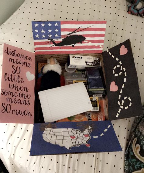 Military Care Package Ideas Fathers Day, Underway Navy Care Packages, Deployment Care Packages For Husband, Boyfriend Deployment Gifts, Deployment Date Ideas, Navy Gifts For Him, Deployment Scrapbook Ideas, Letters To Boyfriend In Boot Camp, Gifts For Deployed Boyfriend