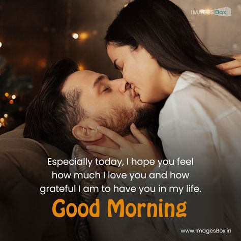 Love Romantic Kiss Good Morning Images Early Morning Quotes, Good Morning Couple, Good Morning Kiss Images, Good Morning Kisses, Kiss Images, Romantic Kiss, Good Morning My Love, Can Light, Love Romantic