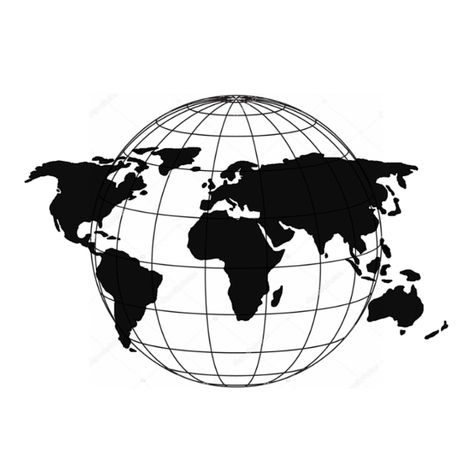 World Globe Tattoo Design, Globe Tattoo Design, Globe Graphic Design, Planet Earth Drawing, Globe Black And White, World Map Aesthetic, World Globe Tattoos, Earth Silhouette, World Map Black And White