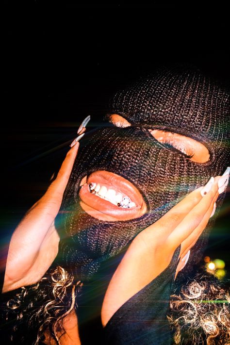 Ski Mask, Mask, Black