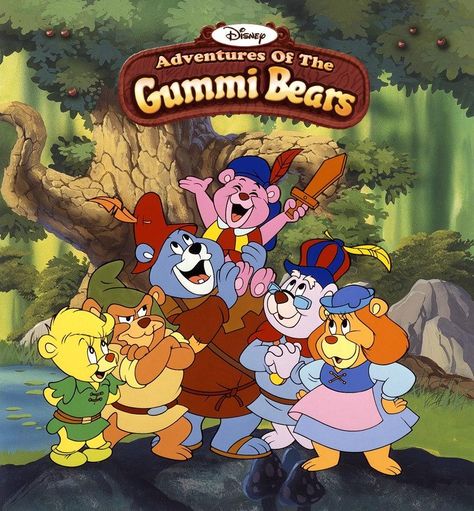 Gummi Bears, Cartoons 80s 90s, 80 Cartoons, Art Alien, Vintage Cartoons, Old School Cartoons, Bumbo, Morning Cartoon, 80s Cartoon