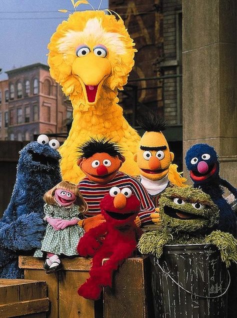 <b>This post is brought to you by the letter “I," as in I for I LOVE this show.</b> Ernie Und Bert, Die Muppets, Sesame Street Muppets, 디즈니 캐릭터, Sesame Street Characters, Fraggle Rock, Oscar The Grouch, Childhood Tv Shows, The Muppet Show