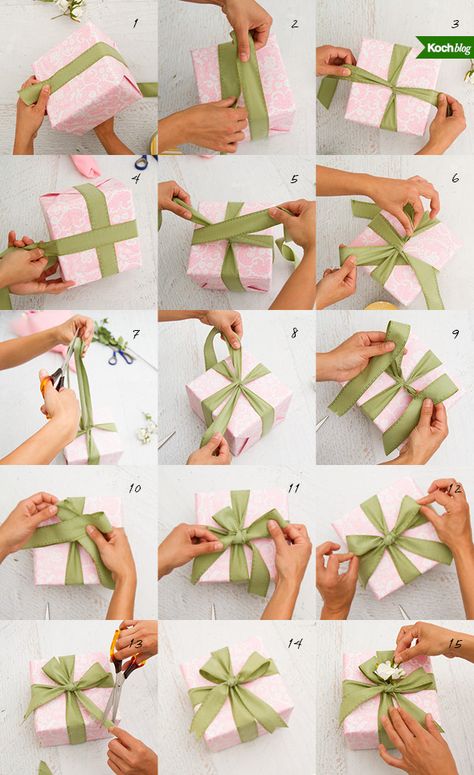 how to tie a perfect bow Gifting Candles, Cute Gift Wrapping Ideas, Wrap A Gift, Gift Wrapping Techniques, Gift Wrapping Inspiration, Gift Wrapping Ideas, Perfect Bow, How To Wrap, Gifts Wrapping Diy