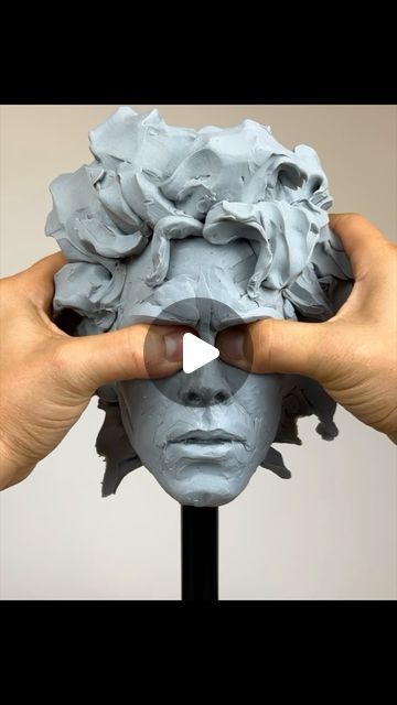 Clay Mask Art, Ceramic Sculpture Artists, Clay Sculpture Art, Sculpting Tutorials, Ceramic Sculpture Figurative, Sculpture Head, Sculpture Techniques, Ceramic Art Sculpture, Sculpture Art Clay