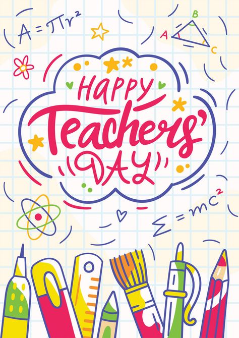 drawing flat teachers day vertical poster template#pikbest#Templates Teachers Day Poster Handmade, Teachers Day Photos, International Teachers Day, Teachers Day Drawing, Happy Teachers Day Card, Teachers Day Poster, Teacher Images, Teachers Day Greetings, Teacher Files