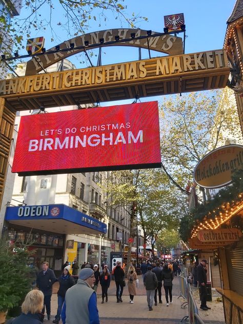 So it begins Birmingham Christmas Market Christmas In Birmingham Uk, Christmas Market Birmingham, Birmingham Christmas Market, Birmingham Aesthetic, Birmingham Christmas, London Pics, Fall Goals, Greenwich Market, 20th Bday