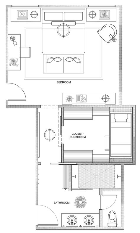 Guest Room Dimensions, Master Suite Design Layout, Bedroom Layout Master, En Suite Floor Plan, Guest Bedroom Floor Plan, Suite Bedroom Design, Master Room Design Ideas, Bedroom With Sitting Room Master Suite, Guest Room Suite