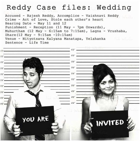 Wedding Invite Wording Funny, Indian Wedding Invitation Wording, Quirky Wedding Invitations, Funny Invitations, Wedding Quotes Funny, Funny Wedding Cards, Funny Wedding Invitations, Indian Wedding Invitation Cards, Marriage Invitations