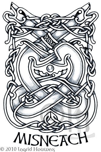 Misneach - Courage by Illahie.deviantart.com on @deviantART Norse Knotwork, Celtic Animals, Tattoo Lion, Tooling Patterns, Nordic Tattoo, Celtic Patterns, Celtic Knotwork, 3d Tattoo, Free Stencils