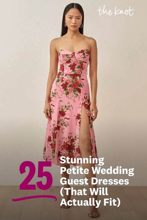 Shopping for dresses can be a challenge when you're petite—but not when you have options like these. Petite Bridesmaid Dress, Party Dress For Petite Women, Dresses For Petite Women Wedding, Dress For Petite Women Formal, Petite Long Dress Formal, Petite Dresses Wedding Guest Classy, Formal Wedding Guest Dress Petite, Petite Dresses Wedding Guest Formal, Midi Dress Petite Women