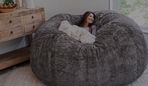 Shop now for a wide selection of Sac Covers for Lovesac bean bag chairs. Available in many colors and fabrics. Interest free financing available. Bean Bag Chair Bed, Huge Bean Bag, Big Bean Bags, Faux Fur Bean Bag, Giant Bean Bag Chair, Fur Bean Bag, Adult Bean Bag Chair, Giant Bean Bags, Bean Bag Chair Covers