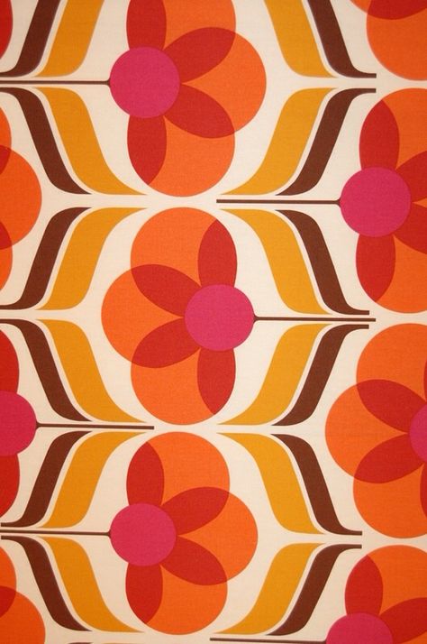 I love the '70s!  So much fun, the best decade and I never got to see it... Retro Color Palette, Pattern Design Inspiration, Motif Vintage, Retro Wallpaper, Retro Pattern, Retro Color, Retro Floral, Wallpapers Vintage, Retro Prints