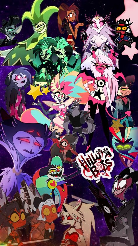 Helluva boss Helluva Boss Wallpaper All Characters, Stolas Helluva Boss Fanart, Helluva Boss Background, Chaz Helluva Boss, Hellvula Boss, Helluva Boss Poster, Hellvana Boss, Helluva Boss Wallpaper, Boss Series