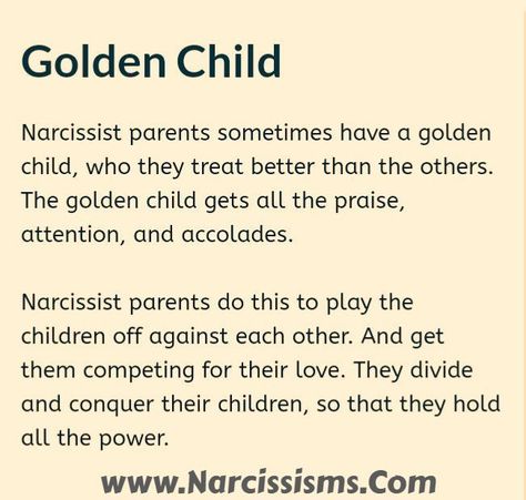 Narcissist Parents Sometimes Have A Golden Child They Treat Better Than The Others. Please CLICK HERE For The Signs Your Parent Is A Narcissist... Narcissistic Parents Signs, Signs Of Narcissistic Parent, Narcissistic Family Dynamics, Narsasistic Parent, Narcissistic Parent Quotes, Narc Parents, What Is Narcissism, Toxic Workplace, Therapy Exercises