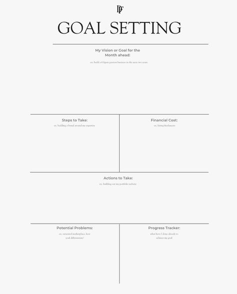 A little goal setting worksheet for you ladies 💋 More in our 30-Day Glow Up ⬆️ #goalsetting #goals #selfimprovement #workbook how to set goals and glow up in 2024 #divinefeminineforum #hotterandricher Goals And Dreams Journal, Goals Setting Worksheet, Goals 2025 Planner, Goals Setting Ideas, Goals Bujo, Goals Planner Ideas, Journal Moodboard, How To Write Goals, Digital Stationary