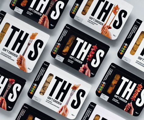 How to design a flexitarian food brand that isn’t “preachy” Frozen Food Packaging Ideas, Vegan Branding, Meat Bar, Vegan Packaging, Meat Packaging, Souvenir Design, Frozen Food Packaging, Vegan Market, Black Money