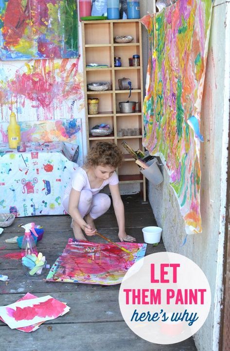 This is why it's so important to support and foster creativity for your kids. Art is like magic! Meri Cherry, Art Therapy Activities, Crafty Kids, Preschool Art, Childrens Art, Teaching Art, Art Activities, Painting For Kids, Arts And Crafts For Kids