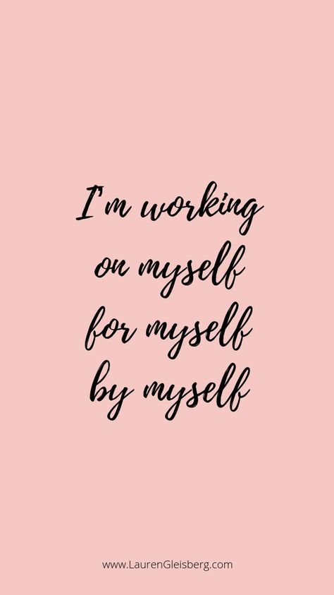 BEST MOTIVATIONAL & INSPIRATIONAL GYM / FITNESS QUOTES - I'm working on myself for myself by myself Frases Fitness, Motivasi Diet, Funny Motivational Quotes, Work Quotes Inspirational, Motivational Quotes Wallpaper, Work Motivational Quotes, Fitness Inspiration Quotes, Garage Gym, My Self