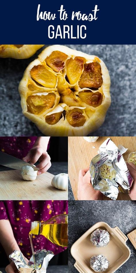 Easy Roasted Garlic, Pickled Recipes, How To Roast Garlic, Roasted Garlic Recipe, Vegan Journey, Roast Garlic, Soft Peanut Butter Cookies, Garlic Recipe, Recipe Beef