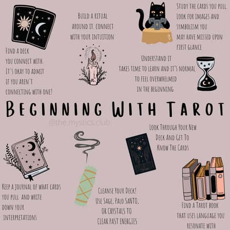 Witchcraft Tarot Cards, Tarot Cards Beginner, Tarot Information, Wicca For Beginners Guide To Witchcraft, Witchy Templates, Paganism For Beginners, Tarot Basics, Beginner Witch Tips, Tarot Beginner