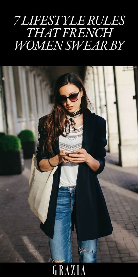 7 Lifestyle Rules That French Women Swear By Fashion Style Outfits, French Lifestyle, French Women Style, Parisian Lifestyle, French Girl Style, Paris Mode, French Beauty, French Chic, French Women