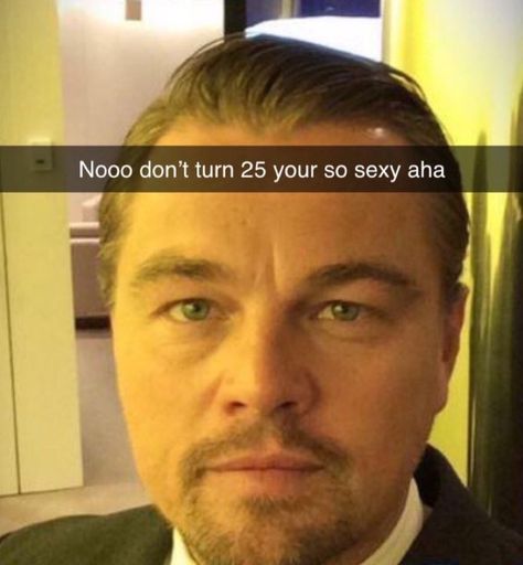 elizabeth on Twitter: "just realized no one sent me my own meme on my 25th birthday… UR DONE… " Leonardo Dicaprio, On Twitter, Twitter