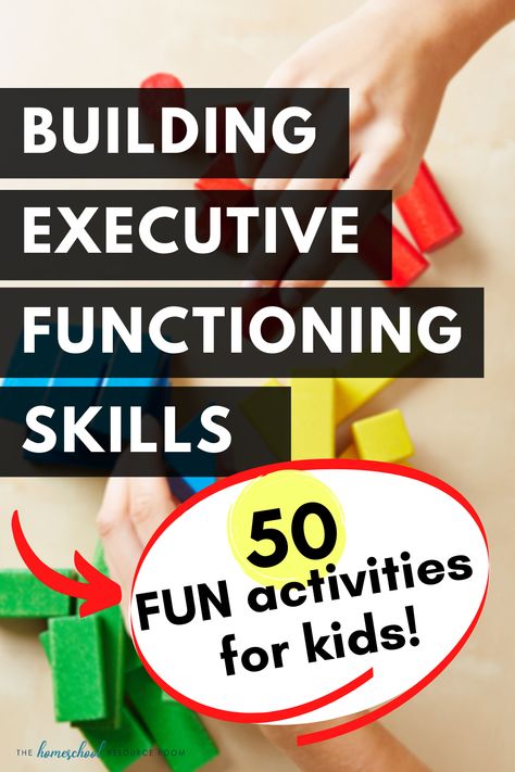 Executive Functioning Activities, Teaching Executive Functioning Skills, Executive Functioning Strategies, Teaching Executive Functioning, Occupational Therapy Activities, Executive Function, Executive Functioning Skills, Pediatric Occupational Therapy, Master List