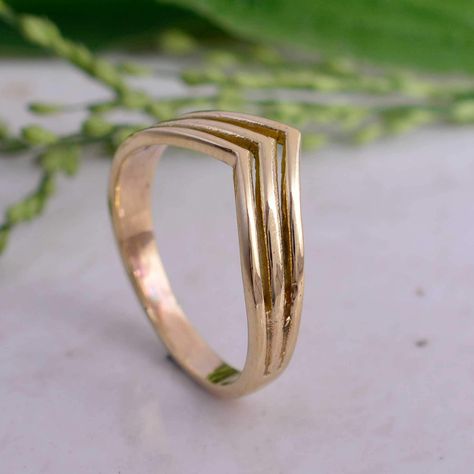 Excited to share the latest addition to my #etsy shop: V Gold 18K Ring, Stacking Ring, Chevron Ring, Minimalist Ring, Wedding Band, Geometric Ring, Ring Set, Gift for Her, Dainty Ring, Thumb Ring https://etsy.me/3J39rMg #men #minimalist #no #gold #yes #lovefriendship # Vanki Ring, Latest Gold Ring Designs, Gem Rings, Jewelry Necklace Simple, Fancy Jewelry Necklace, Gold Jewelry Simple Necklace, Fancy Jewellery Designs, Gold Rings Fashion, Gold Ring Designs