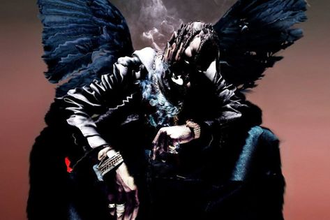 Travis Scott Travis Scott Black And White, Travis Scott Poster, Travis Scott Birds, Travis Scott Album, Gif Banners, Dope Pics, Sketch Tattoo Design, Poster Black And White, Album Art Design