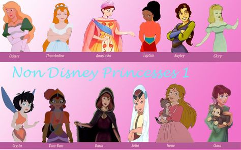 Non-Disney princesses The Thief And The Cobbler, The Swan Princess, Quest For Camelot, Non Disney Princesses, Laika Studios, The Cobbler, Disney Animated Movies, Swan Princess, Princess And The Pea