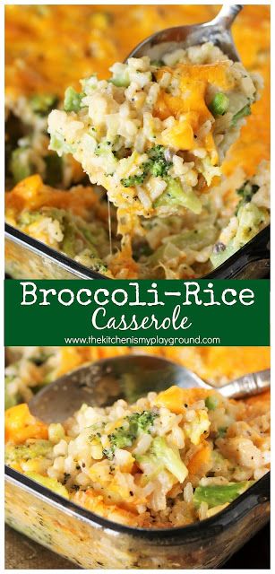 Cheesy Broccoli-Rice Casserole Side Dish For Easter, Cheesy Broccoli Rice Casserole, Cheesy Broccoli Rice, Broccoli Rice Casserole, Rice Casserole Recipes, Broccoli Rice, Thanksgiving Appetizers, God Mat, Rice Casserole